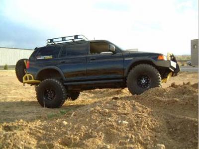 super swamper tsl montero sport