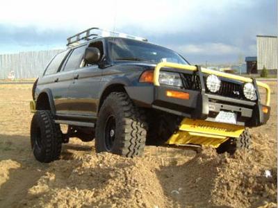 super swamper tsl montero sport