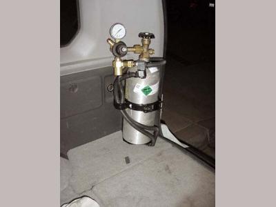 montero sport co2 tank