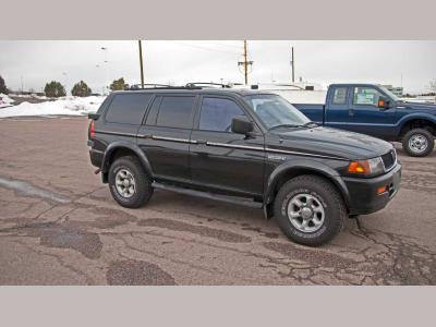 1997 montero sport solid axle swap