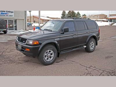 1997 montero sport solid axle swap