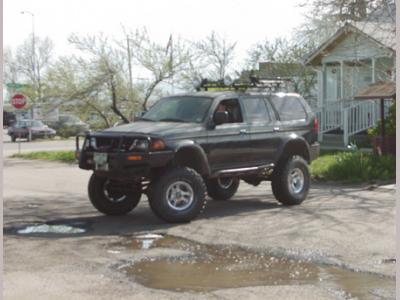 montero sport solid axle swap